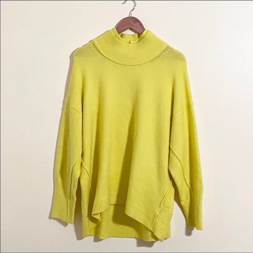 Free People Afterglow Mock Neck Sweater